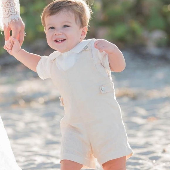 Bognar & Piccolini Other - Bognar & Piccolini Ivory Silk Linen Overall